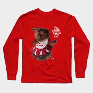 Cheerleader Doggy Long Sleeve T-Shirt